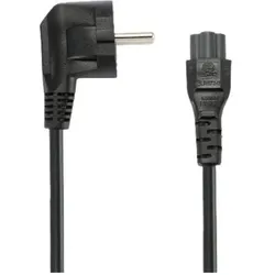 D2 Diffusion C ble alimentation secteur 3 p les IEC C5 - trèfle - pour PC portables Coloris n, Stromkabel, Schwarz