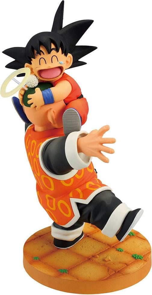 Northix Dragon Ball Figuurtje Son Goku en grootvader Son Gohan, 16 cm