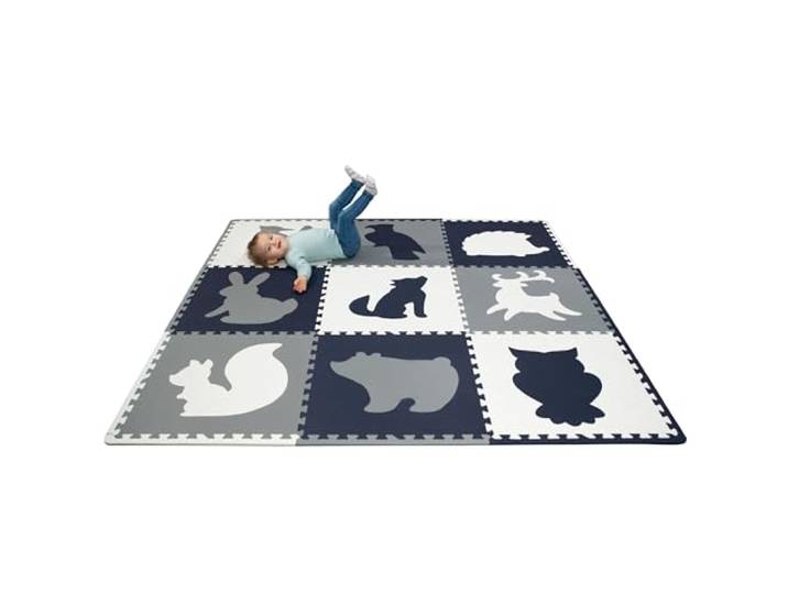 Hakuna Matte Stylische Baby Puzzlematte 180 x 180 cm Wald