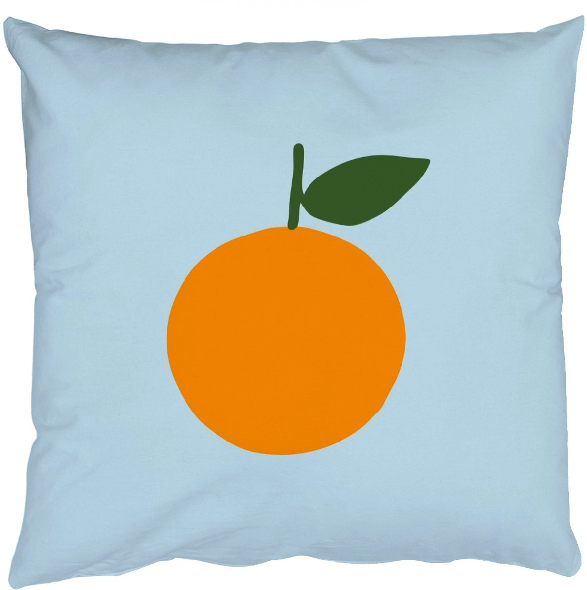 PillowMonkey Sierkussen Fruit Sinaasappel Oranje 40 x 40 cm