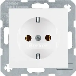 Berker Schuko-Steckdose pws matt 41431909