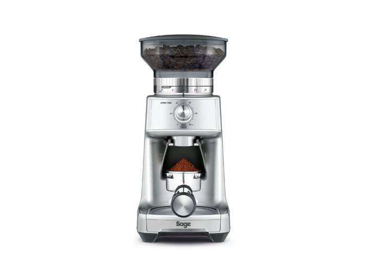 SAGE Kaffeemühle Dose Control Pro , silber (silberfarben), B:20cm H:34cm T:16cm, Kaffeemühlen, Kaffeemühle