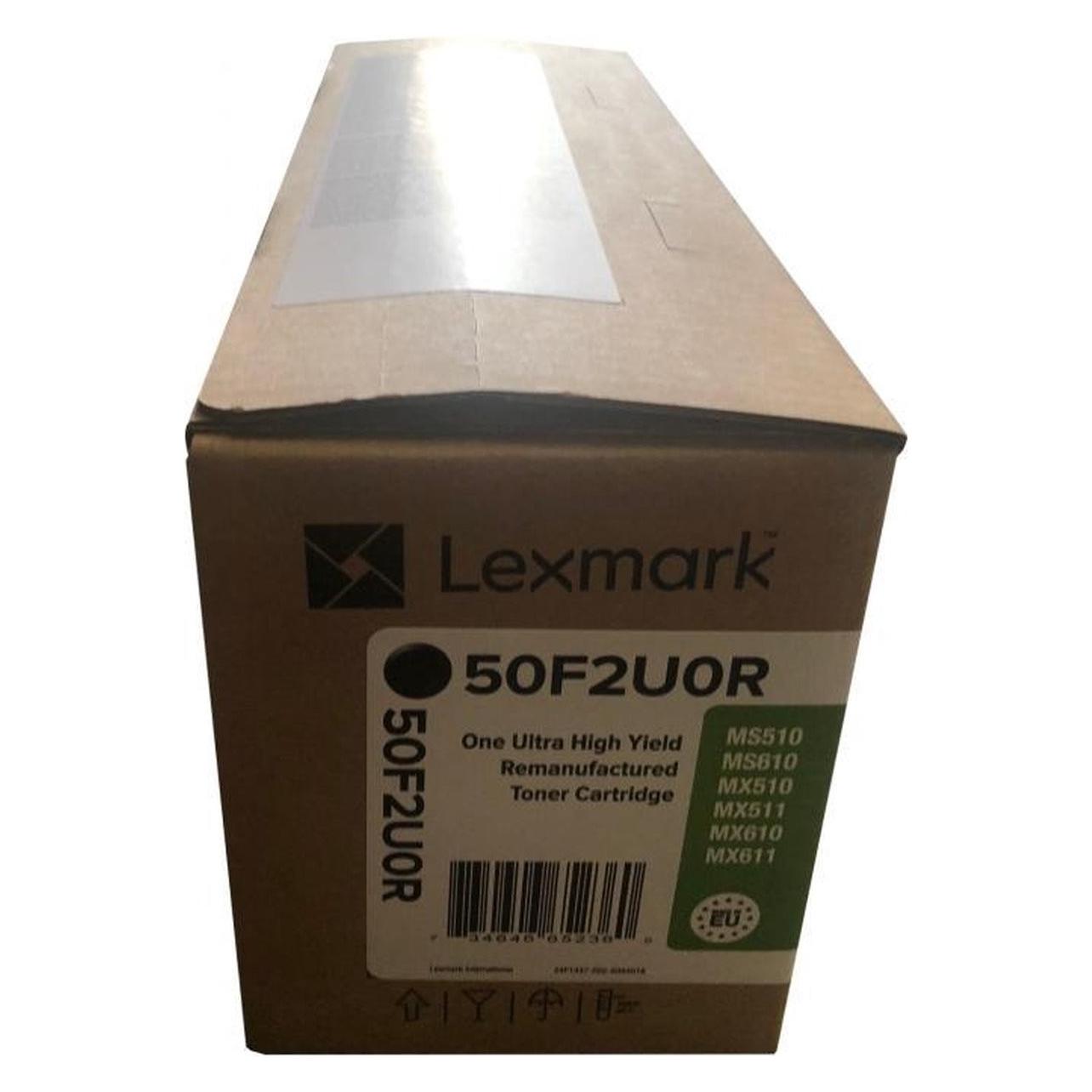 Lexmark Ultra High Yield Reconditioned Cartridge MS510/ MS610 (BK) (50F2U0R)