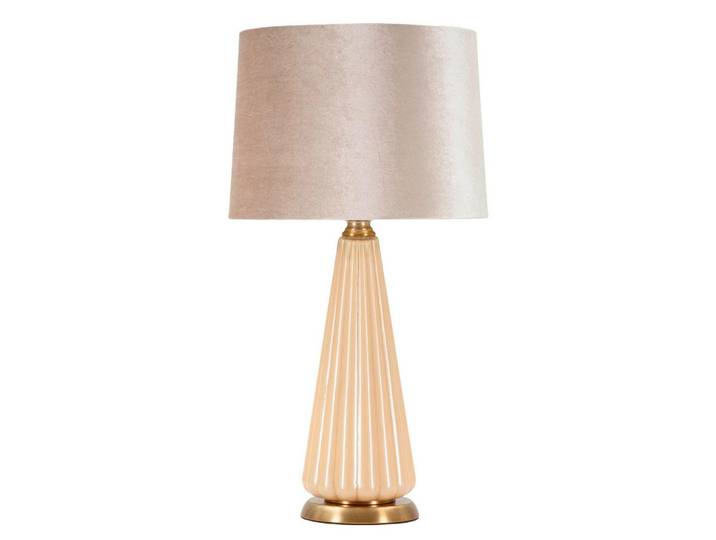 Tischleucht Perly H Perlmutt, Goldfarben B: 36,5cm