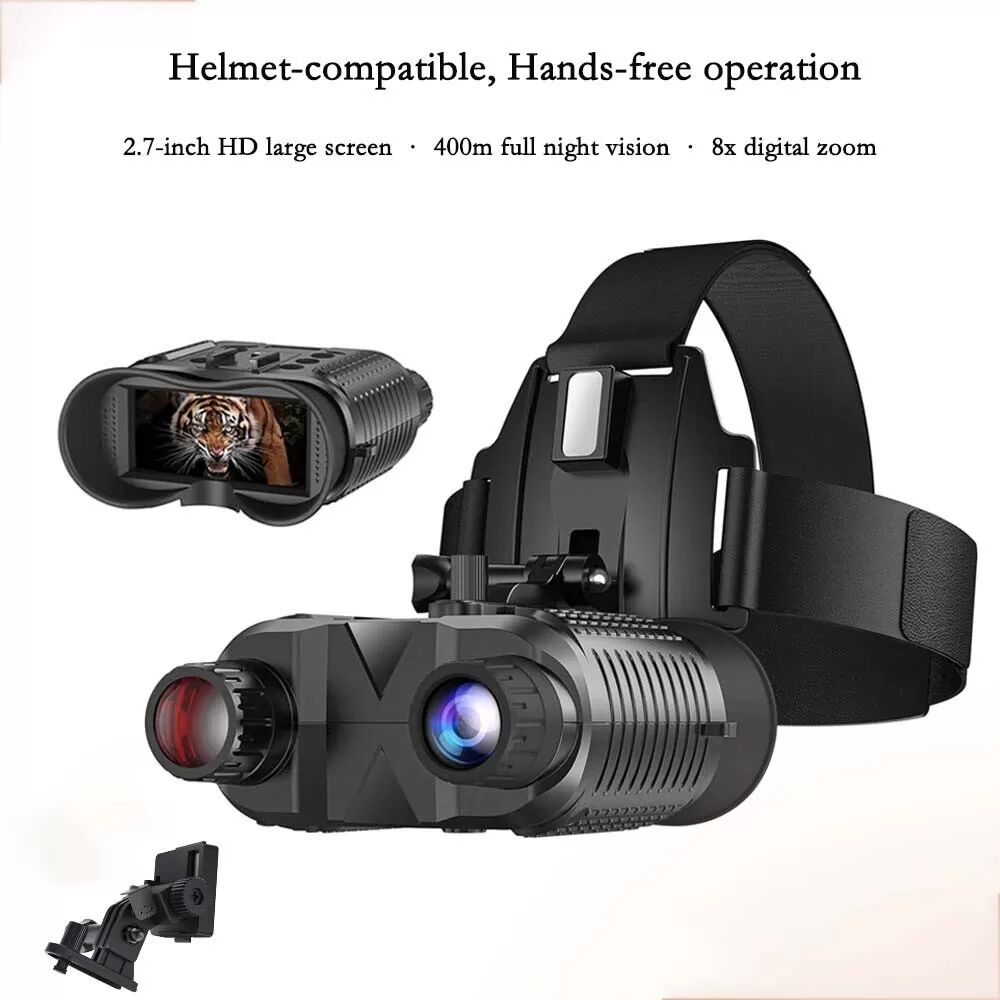 INF Helm-montierbares digitales Nachtsicht-Fernglas mit 4K-Video & IR-Strahler