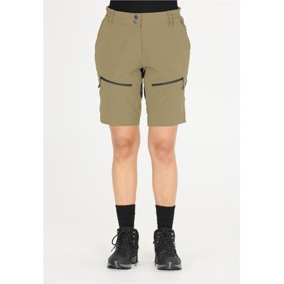 Shorts WHISTLER "Avatar", Damen, Gr. 40, EURO-Größen, grün, 91% Polyester, 9% Elasthan, unifarben, kurz, Hosen Shorts, mit wasserdichter Eigenschaft
