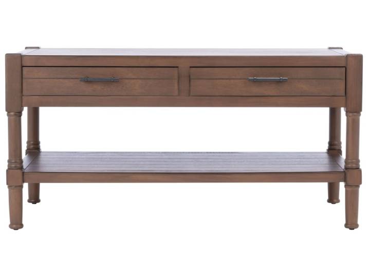 Tables basses en bois, marron