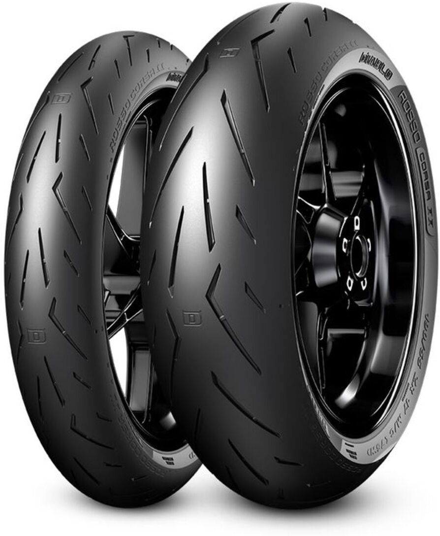Pirelli DIABLO ROSSO CORSA II, 120/70ZR17 58W TL DOT23, Motorradreifen Vorne