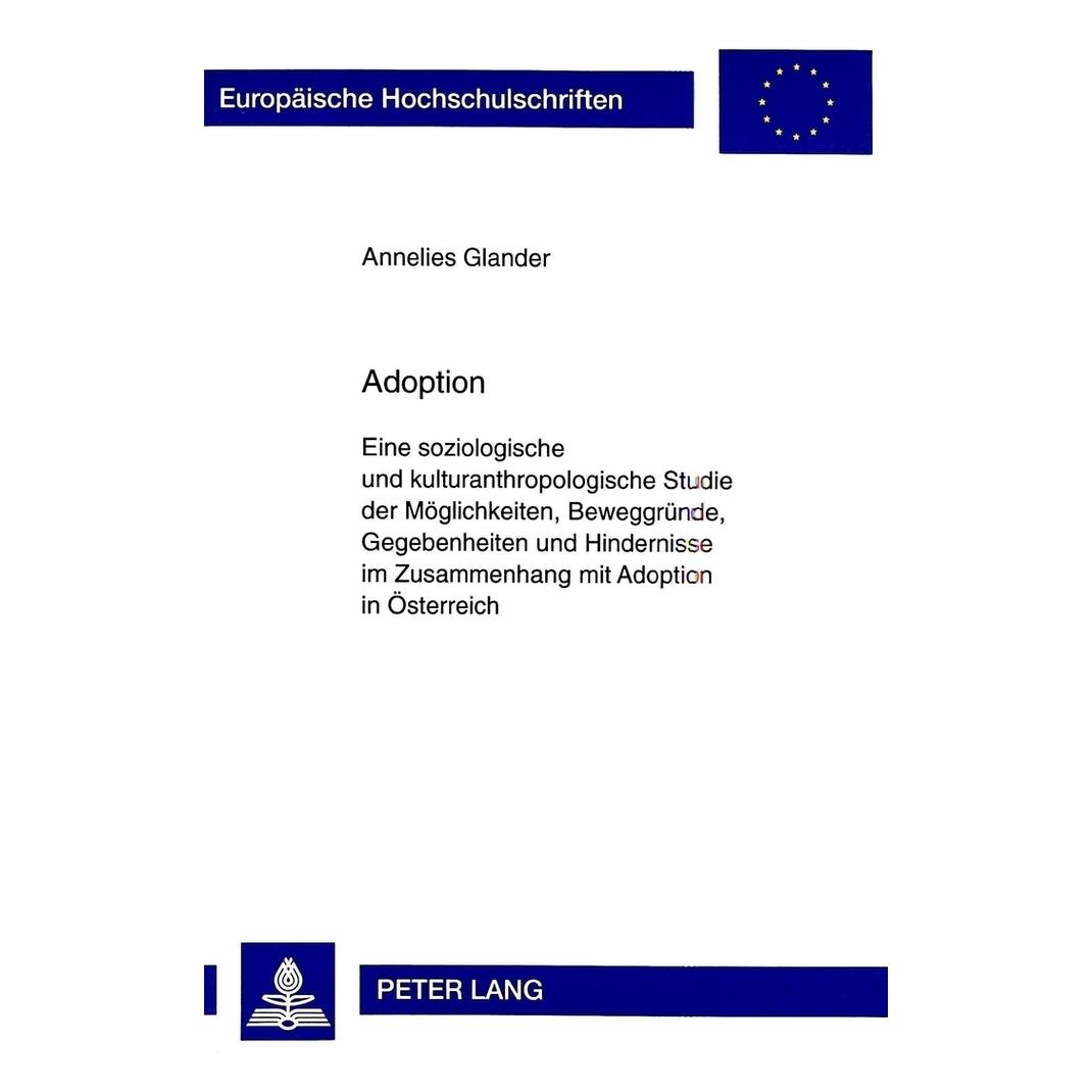 Peter Lang Adoption (Deutsch, Softcover, Annelies Glander) (56035103)