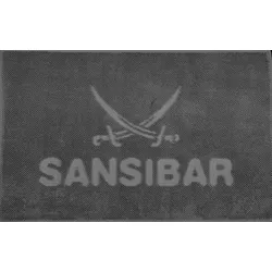 Badematte SANSIBAR PEBBLE (LB 50x80 cm) - grau - LB 50x80 cm