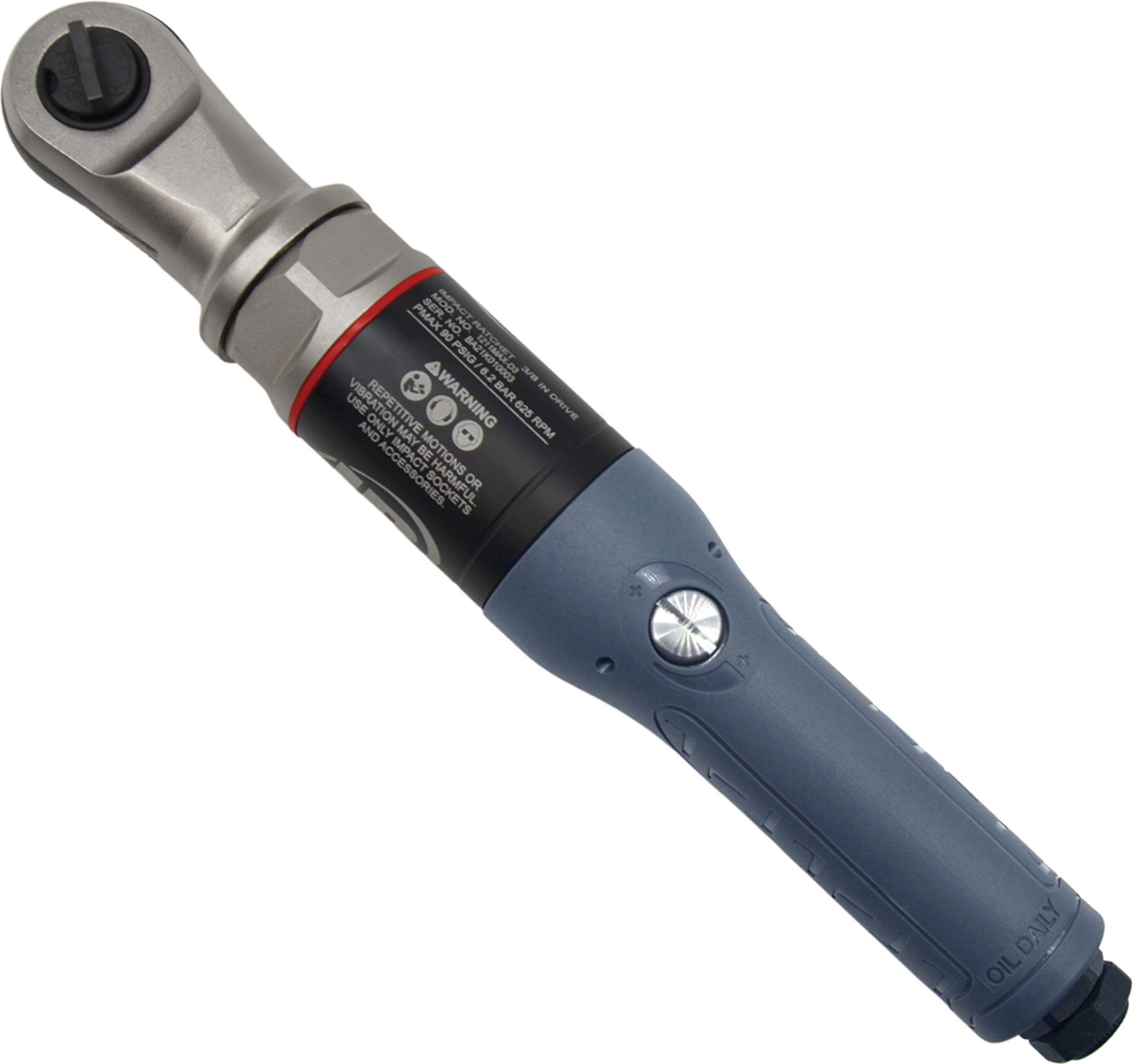 Ingersoll Rand Hochgeschwindigkeit Druckluft-Ratsche 1211MAX-D3 3/8")