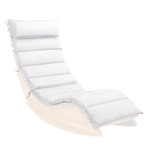 Deuba Auflage 102267, aus Polyester, für Sonnenliegen, 177 x 58cm, creme