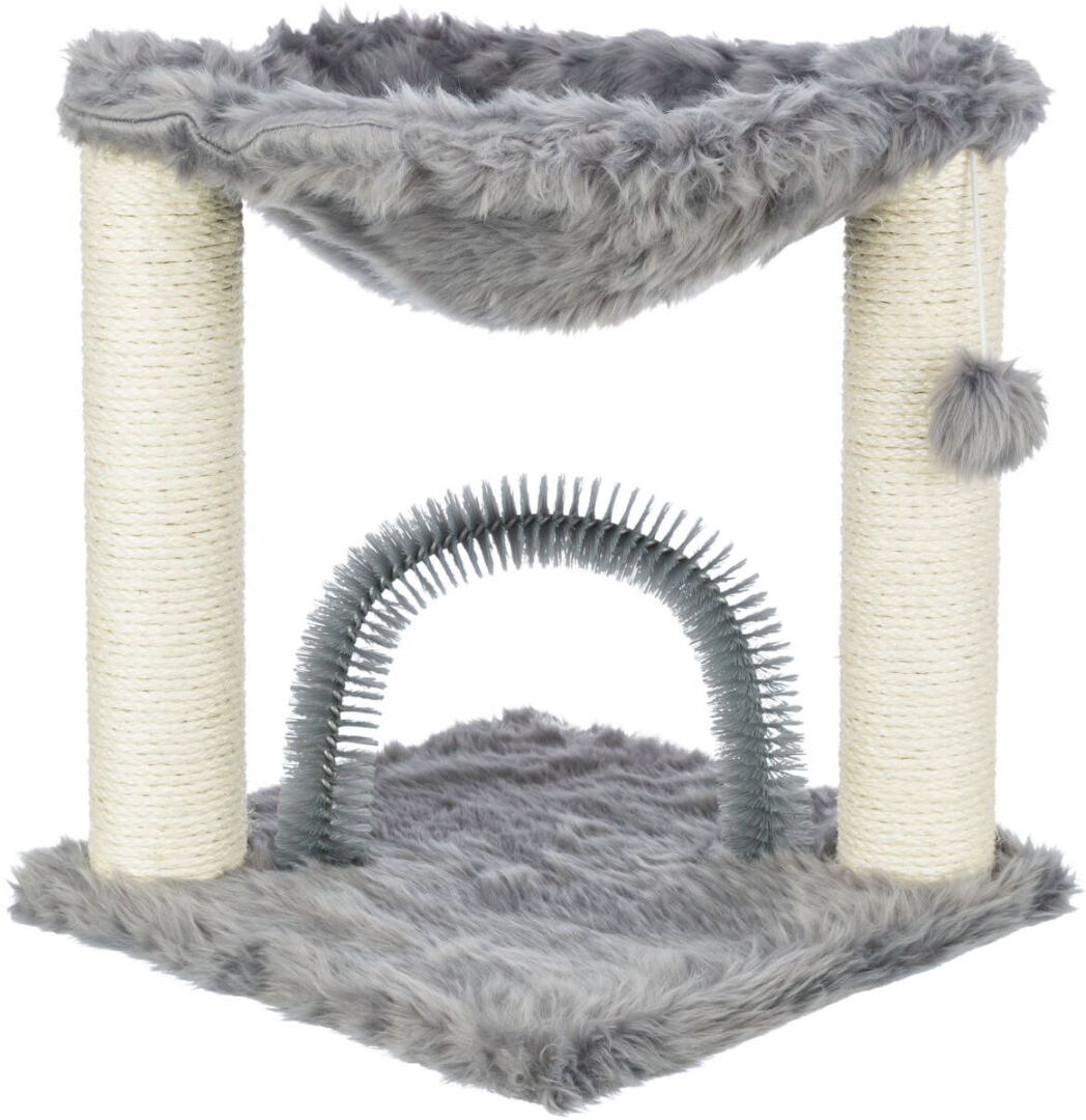 TRIXIE Kratzbaum Baza mit Bürste, 50 cm, grau