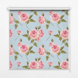 INNENROLLO - Fensterrollo - Rollo - 60x40 cm - Rosen