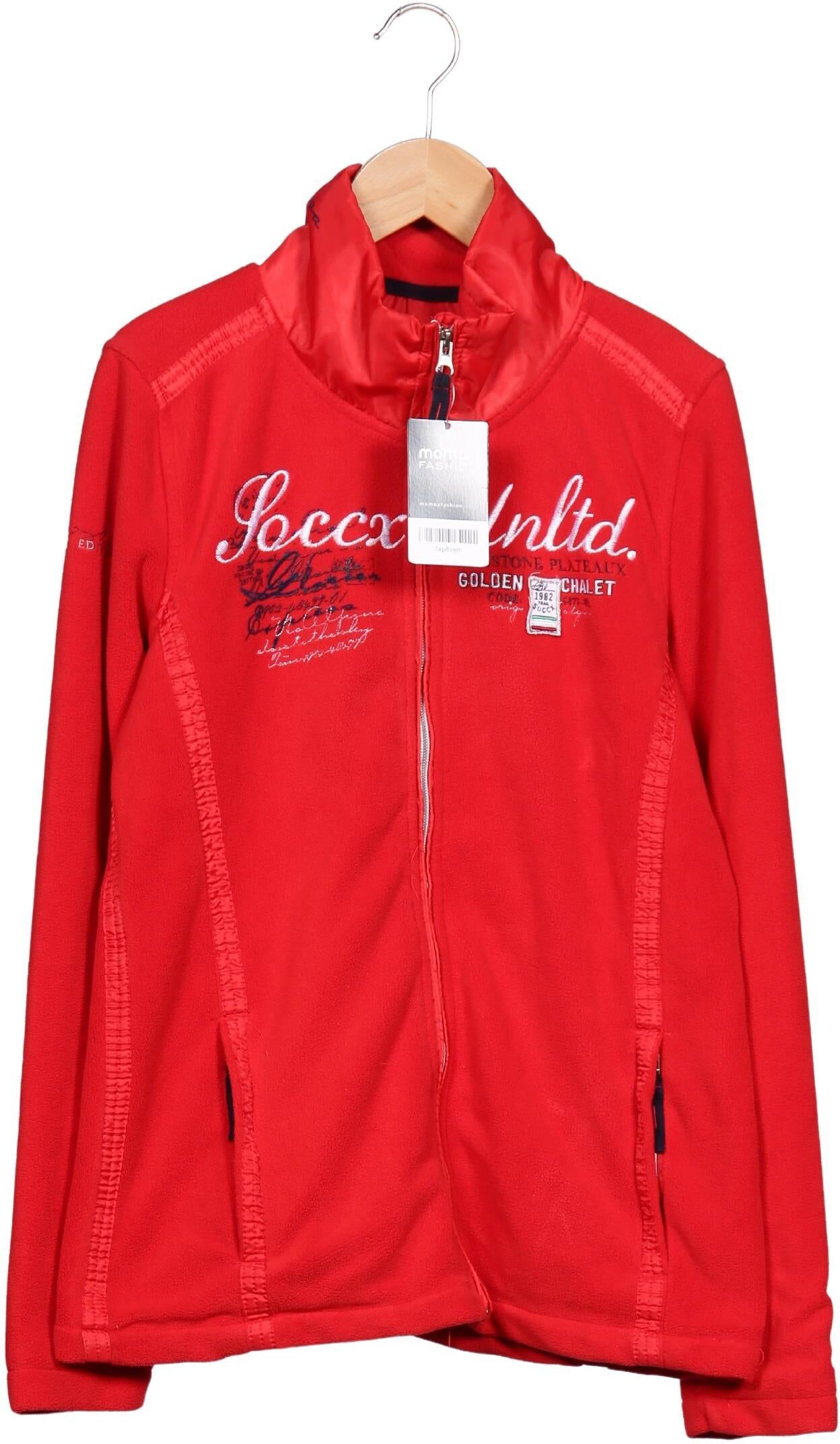 Soccx Damen Sweater, Rot, Gr. M, Synthetik - Second Hand