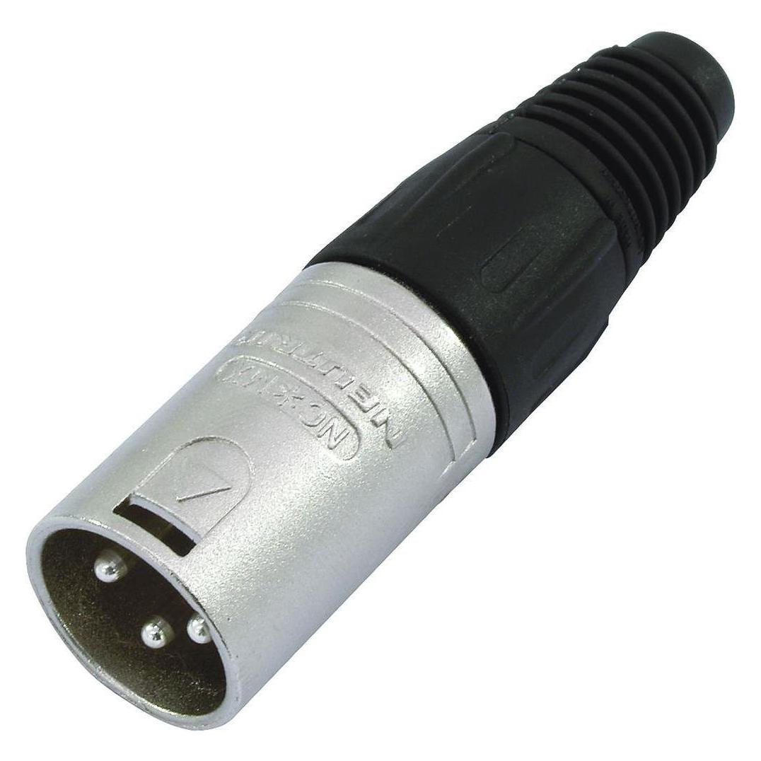 Neutrik Kabelstecker XLR vernickelt 3-polig (NC3MX)