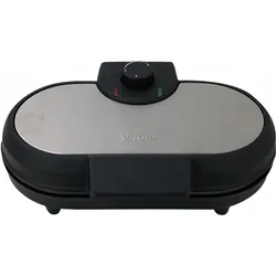 Unold Pancake Maker, Fun Kitchen, Silber, Schwarz