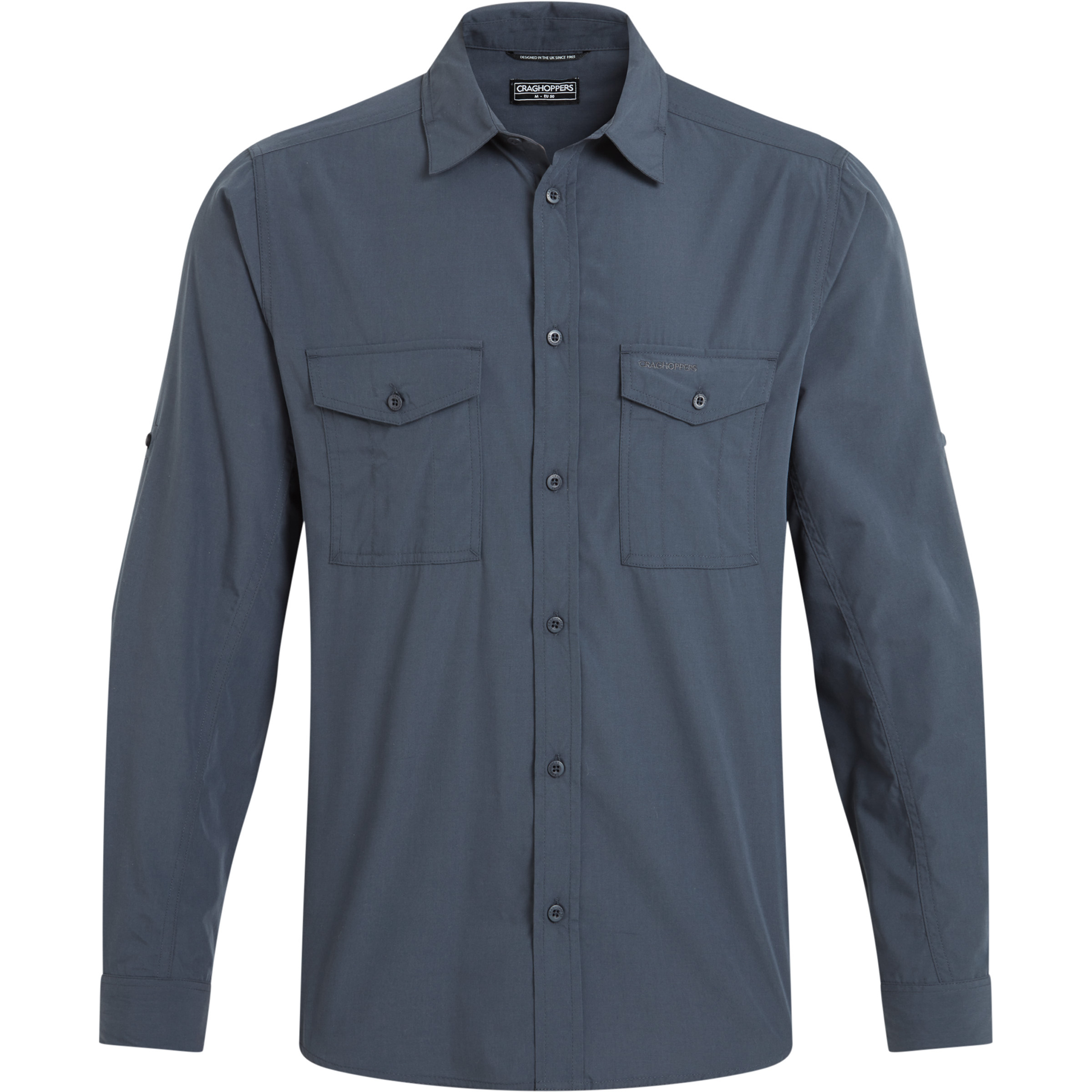 Craghoppers Kiwi II Herren Hemden blau Größe S Camping Hautfreundlich