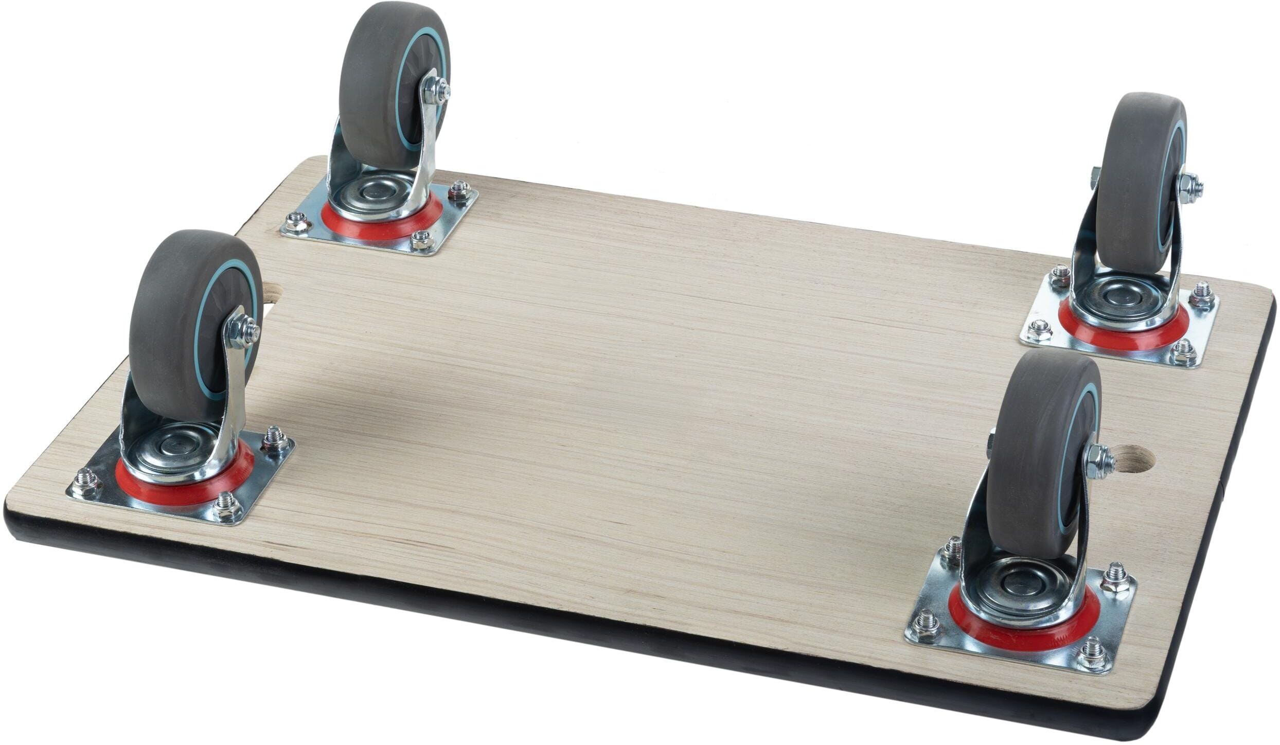 Transportwagen STRUCT "300 kg", schwarz, B:40cm H:14cm L:60cm, Transportwagen, Transportwagen schwarz Einheitsgröße