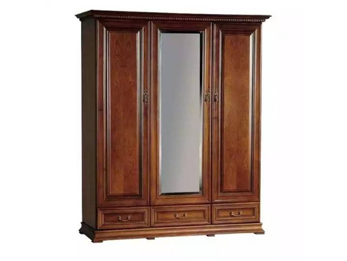 JVmoebel Kleiderschrank Antiker Holzkleiderschrank im Barockstil mit eleganten Linien (1-St., Kleiderschrank) Made in Europa
