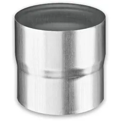 Steckmuffe Grömo Rohrverbinder, Zink, verschiedene Größen (Ausführung: Ø 120mm)