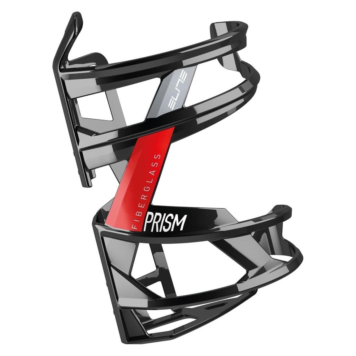 Elite Flaschenhalter Prism Schwarz/Rot Glänzend (EL0181001)