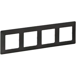 Legrand 754274 Valena Life 4-fach Rahmen Farbe: Graphit