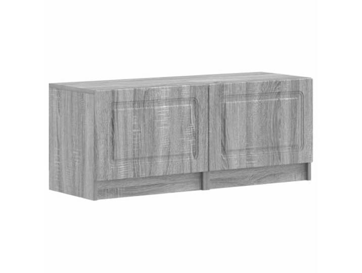 Makastle TV-Schrank Sonoma-Grau Holzwerkstoff 98x35x40 cm
