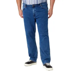 Wrangler Herren Jeans GREENSBORO - Regular Fit - Blau - The Stone Ride - The Stone Ride W15QYI39U - 40W / 30L