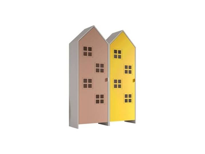 Vipack Casami 2-teilige Schrankkombination, Brügge, Rosa, Gelb