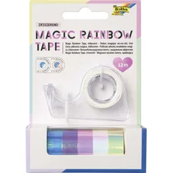 folia Magic Rainbow Deko-Klebeband 12 mm  x 2 m irisieren blau, lila, flieder, weiß, gelb