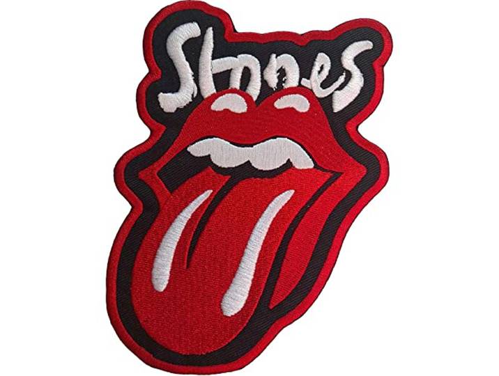 Rolling Stones Patch Standaard: Classic Licks Official Woven Patch