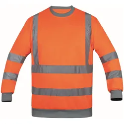 Korntex, Arbeitsoberteil, Hi-Vis Sweatshirt (L)