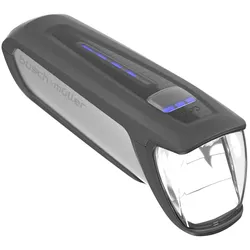 Busch + Müller Leuchten-Set Ixon Core 2 schwarz mit Netzteil und Ladekabel