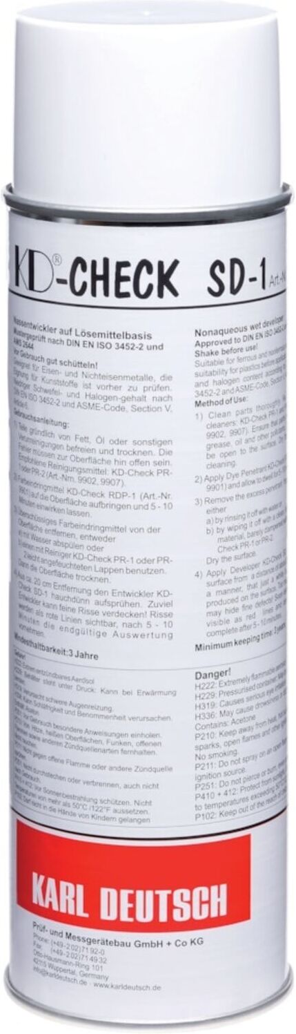 Nassentwickler-Spray 500ml KD-Check SD-1 ; KARL DEUTSCH