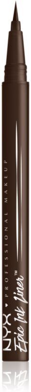 NYX Professional Makeup Epic Ink precise waterproof eyeliner shade Dark Chocolate 1 ml