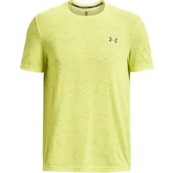 UNDER ARMOUR Herren Shirt UA SEAMLESS RIPPLE SS, Größe S in Gelb Gelb