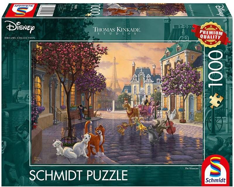 Schmidt Puzzles Disney - Les Aristochats - 1000 pcs