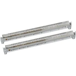 Hager VZ523 PE/N-Klemmenträger, Volta, mit 22 Messing-Klemmstellen