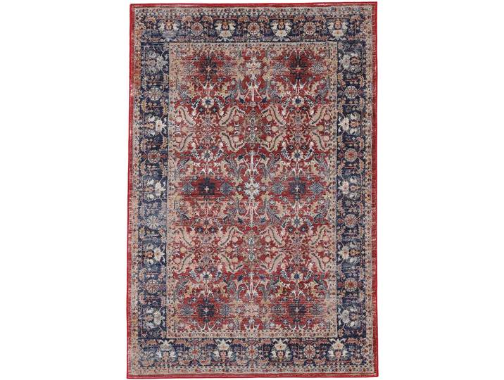 Teppich CARPETFINE Vintage Marin , rot, B:80cm H:8mm L:150cm, Polypropylen (PP), Teppiche, Teppich, Orient Vintage Look