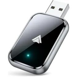 PowerGuard Wireless Android Auto Dongle, Auto Adapter, Schwarz