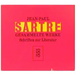 Schriften zur Literatur, Belletristik von Jean-Paul Sartre