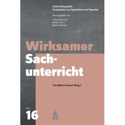Wirksamer Sachunterricht, Taschenbuch von , Wbv Media, 978-3-8340-2062-8