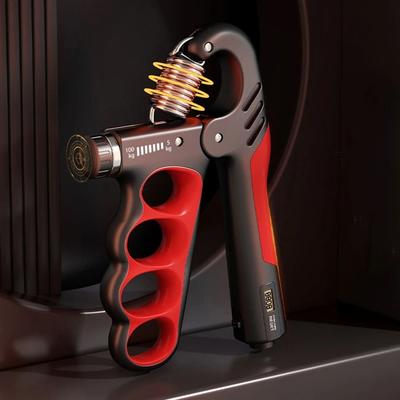 StayWell Adjustable Grip Strength Trainer 5 100KG Hand Gripper For Fitness & Recovery red