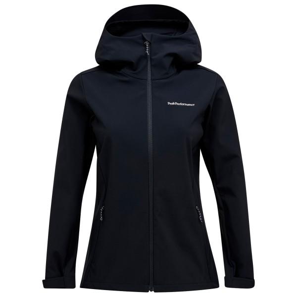 Peak Performance - Women's Explore Hood Jacket - Softshelljacke Gr M schwarz