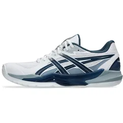Asics POWERBREAK FF - Herren Hallenschuh - White/Vintage Indigo - 42