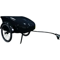 Trailmova TF1 Fahrradanhänger RAL 9005 tiefschwarz