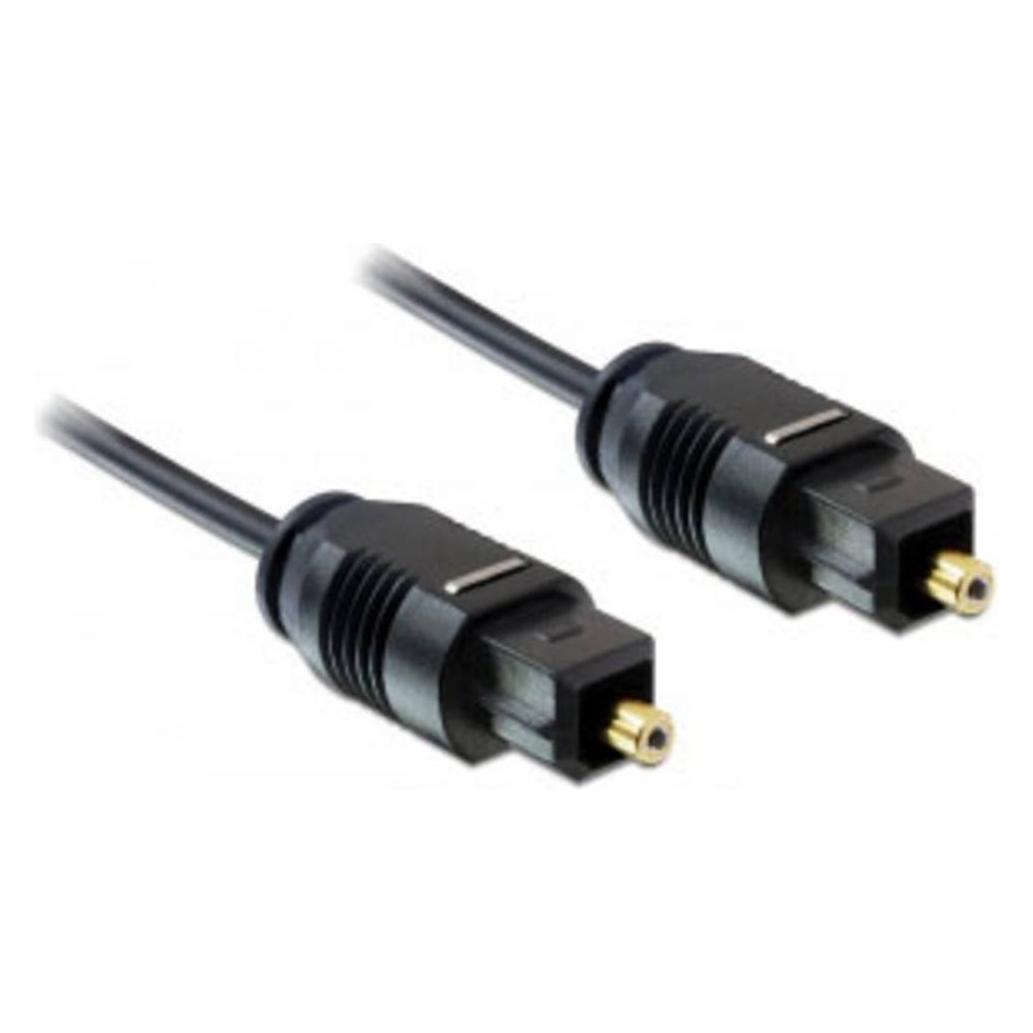 Delock Digitales Audio-Kabel (optisch) (2 m, Toslink Kabel) (82880)