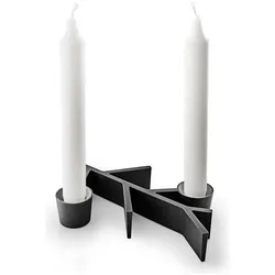 Eva Solo, Kerzenständer, - Twig Kerzenhalter - Black - 18 cm