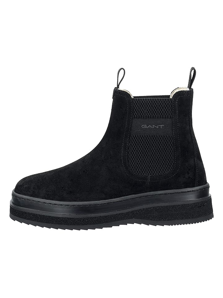 GANT Footwear Leder-Chelsea-Boots "Sistown" in Schwarz - 39